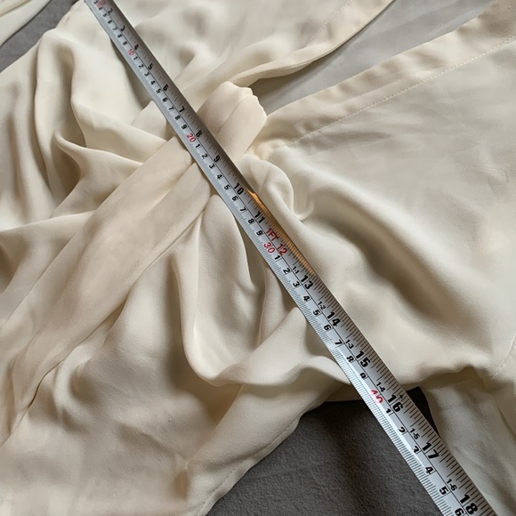 Deep V-Neck Blouse - Picture 7 of 13